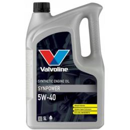 VALVOLINE Synpower 5w40 5L - syntetyczny olej silnikowy | Sklep online Galonoleje.pl