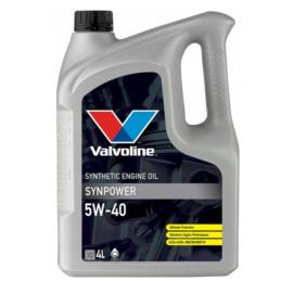 VALVOLINE Synpower 5w40 4L - syntetyczny olej silnikowy | Sklep online Galonoleje.pl