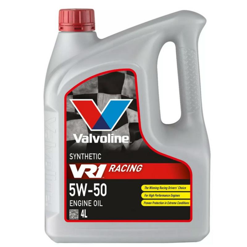 VALVOLINE VR1 Racing 5w50 4L - syntetyczny olej silnikowy | Sklep online Galonoleje.pl