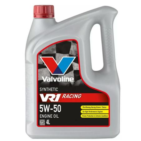 VALVOLINE VR1 Racing 5w50 4L - syntetyczny olej silnikowy