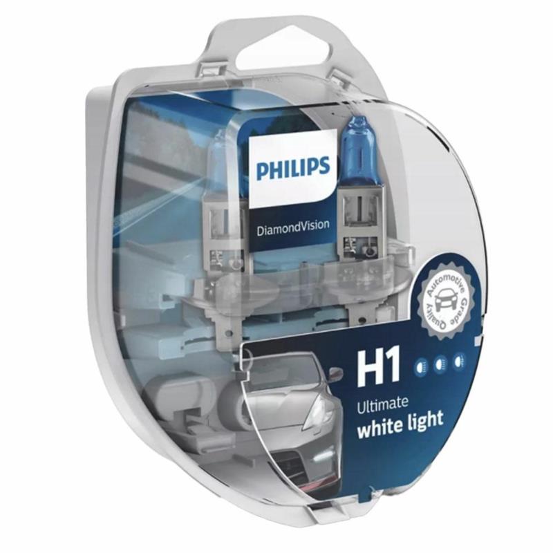 PHILIPS DiamondVision H1 (12V-55W, 5000K) 2szt. | Sklep online Galonoleje.pl