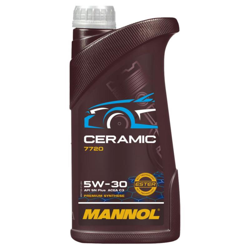 MANNOL Ceramic C3 5W30 1L 7720 - ceramiczny olej silnikowy | Sklep online Galonoleje.pl