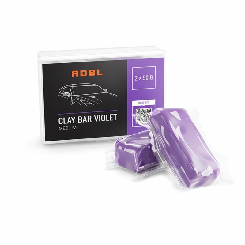 ADBL Clay Bar Violet 50g. (2szt.) - średnia twarda glinka lakiernicza | Sklep online Galonoleje.pl