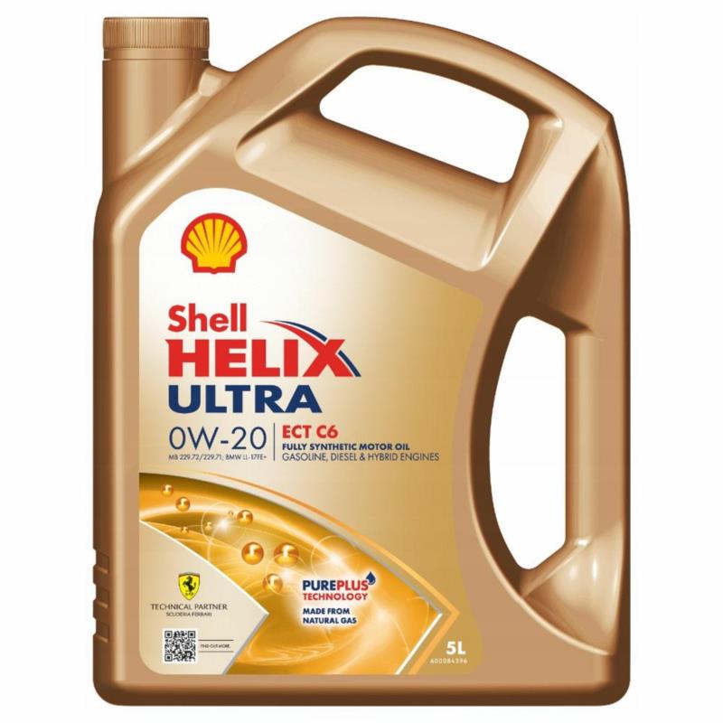 SHELL Helix Ultra ECT C6 0W20 5L | Sklep online Galonoleje.pl