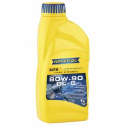 RAVENOL EPX 80W90 GL5 1L - olej przekładniowy do mostu i manualnej skrzyni biegów | Sklep online Galonoleje.pl