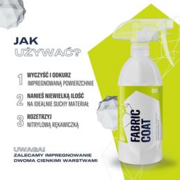 GYEON Q2 Fabric Coat 120ml - impregnat do tkanin | Sklep online Galonoleje.pl