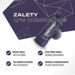 GYEON Q2M Compound + Plus 120ml - mocno ścierna pasta polerska | Sklep online Galonoleje.pl