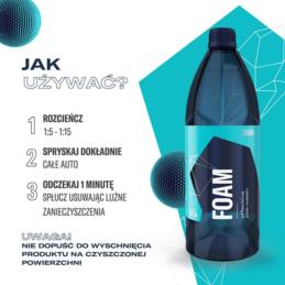 GYEON Q2M Foam 1000ml - aktywna piana | Sklep online Galonoleje.pl