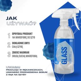 GYEON Q2M Glass 500ml - płyn do mycia szyb | Sklep online Galonoleje.pl