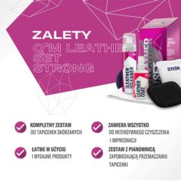 GYEON Q2M Leather Set Strong 200ml - zestaw do czyszczenia skóry | Sklep online Galonoleje.pl