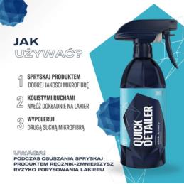 GGYEON Q2M Quick Detailer 500ml - qiuckdetailer do lakieru | Sklep online Galonoleje.pl