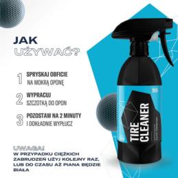 GYEON Q2M Tire Cleaner 500ml - preparat do czyszczenia opon | Sklep online Galonoleje.pl