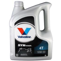 VALVOLINE Synpower 4T 10w50 4L - syntetyczny olej motocyklowy | Sklep online Galonoleje.pl