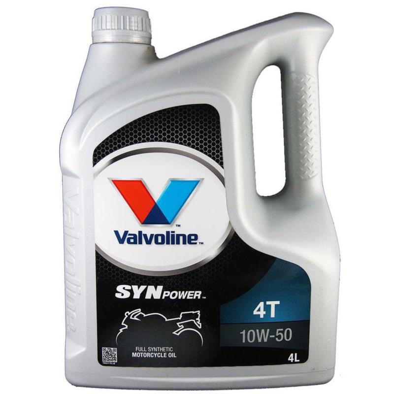 VALVOLINE Synpower 4T 10w50 4L - syntetyczny olej motocyklowy | Sklep online Galonoleje.pl VALVOLINE Synpower 4T 10w50 4L - syntetyczny olej motocyklowy | Sklep online Galonoleje.pl