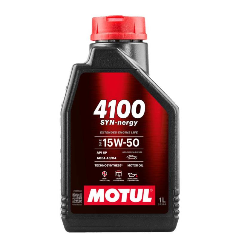 MOTUL 4100 Syn-Nergy 15w50 1L - olej silnikowy | Sklep online Galonoleje.pl