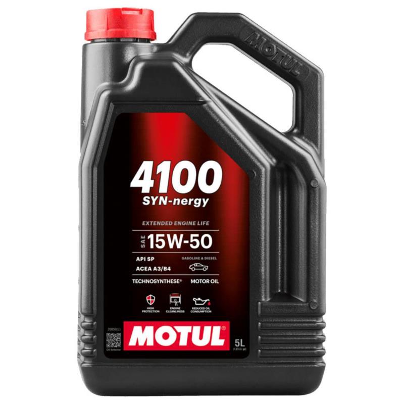 MOTUL 4100 Syn-Nergy 15w50 5L - olej silnikowy | Sklep online Galonoleje.pl MOTUL 4100 Syn-Nergy 15w50 5L - olej silnikowy | Sklep online Galonoleje.pl