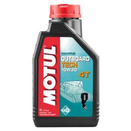 MOTUL Marine Outboard Tech 4T 10w30 1L - olej zaburtowy do łodzi półsyntetyczny | Sklep online Galonoleje.pl