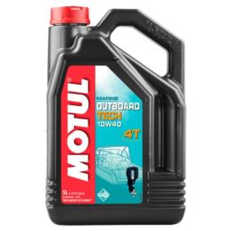 MOTUL Marine Outboard Tech 4T 10w40 5L - olej zaburtowy do łodzi półsyntetyczny | Sklep online Galonoleje.pl