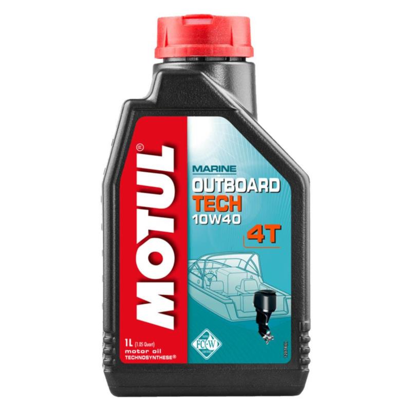MOTUL Marine Outboard Tech 4T 10w40 1L - olej zaburtowy do łodzi półsyntetyczny | Sklep online Galonoleje.pl