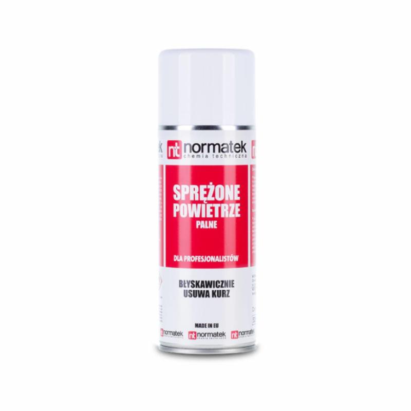 NORMATEK sprężone powietrze - palne 400ml | Sklep online Galonoleje.pl NORMATEK sprężone powietrze - palne 400ml | Sklep online Galonoleje.pl
