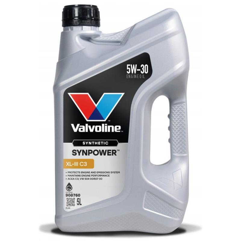 VALVOLINE Synpower XL III 5w30 5L - syntetyczny olej silnikowy | Sklep online Galonoleje.pl