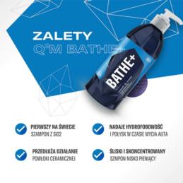 GYEON Q2M Bathe+ 500ml - szampon z zawartością SiO (tlenek krzemu) | Sklep online Galonoleje.pl