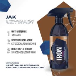 GYEON Q2M Iron Redefined 1000ml - preparat do dekontaminacji | Sklep online Galonoleje.pl