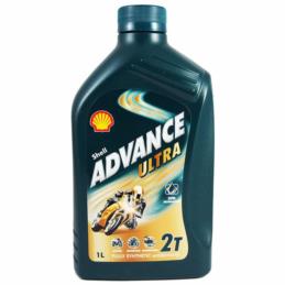 SHELL Advance Ultra 2T 1L - syntetyczny motocyklowy olej do mieszanki do dwusuwa | Sklep online Galonoleje.pl