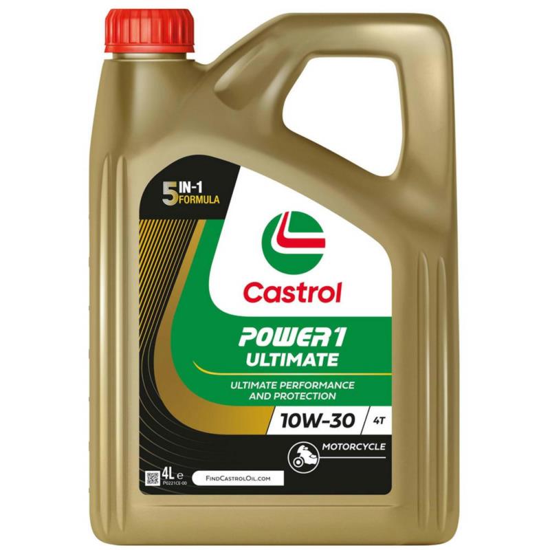 CASTROL Power 1 Ultimate 4T 10w30 4L - syntetyczny olej do czterosuwów | Sklep online Galonoleje.pl