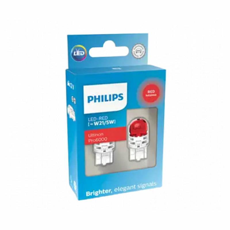 PHILIPS LED Ultinon Pro6000SI W21/5W - 2szt. blister czerwone - 11066RU60X2 | Sklep online Galonoleje.pl PHILIPS LED Ultinon Pro6000SI W21/5W - 2szt. blister czerwone - 11066RU60X2 | Sklep online Galonoleje.pl