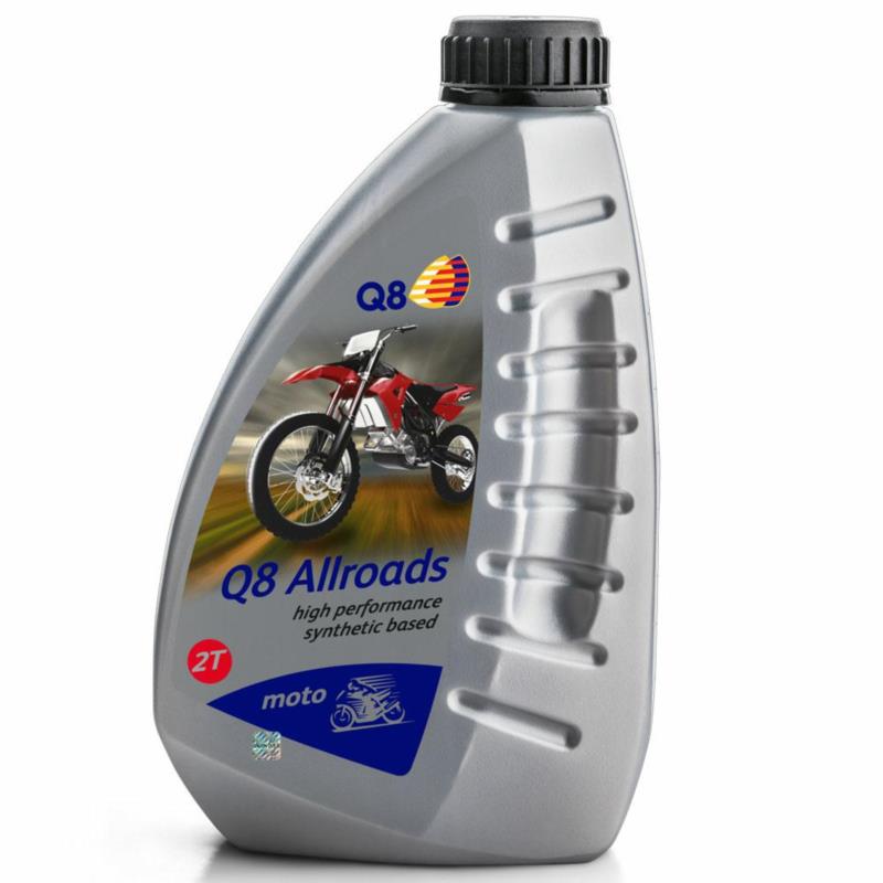 Q8 Allroads 2T 1L – Olej 2T do motocykli i skuterów | Sklep online Galonoleje.pl Q8 Allroads 2T 1L – Olej 2T do motocykli i skuterów | Sklep online Galonoleje.pl