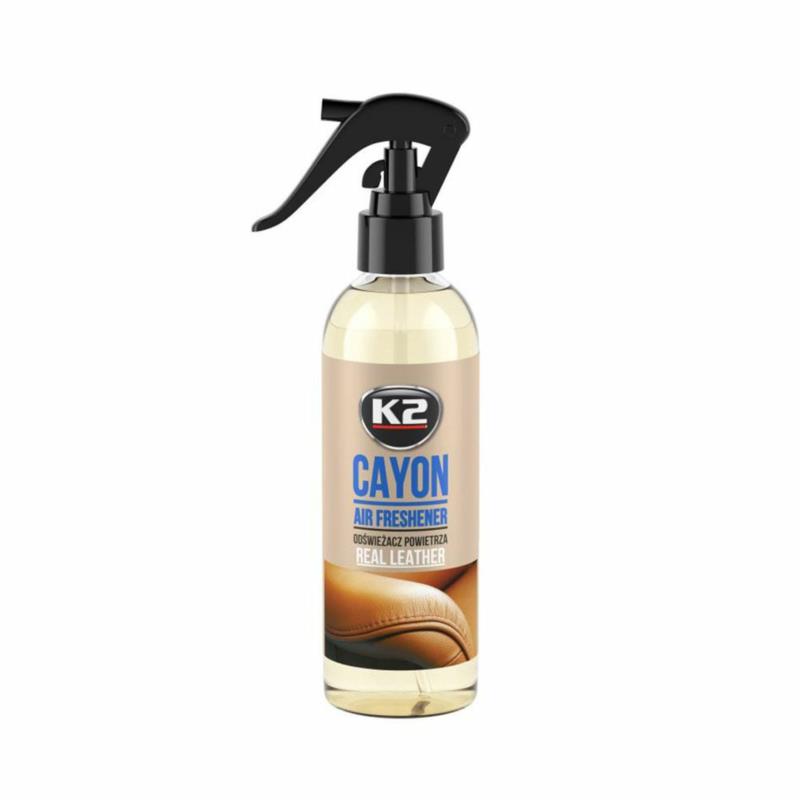 K2 Cayon 250ml (Real Leather) - odświeżacz powietrza | Sklep online Galonoleje.pl K2 Cayon 250ml (Real Leather) - odświeżacz powietrza | Sklep online Galonoleje.pl