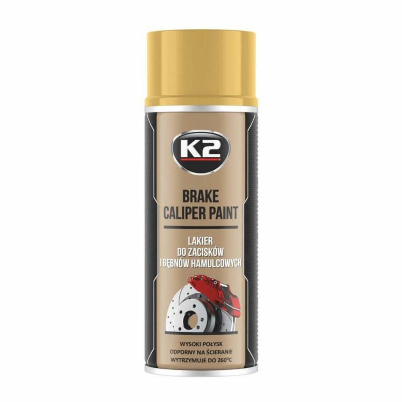 K2 Brake Caliper Paint 400ml - lakier do zacisków (złoty) | Sklep online Galonoleje.pl K2 Brake Caliper Paint 400ml - lakier do zacisków (złoty) | Sklep online Galonoleje.pl