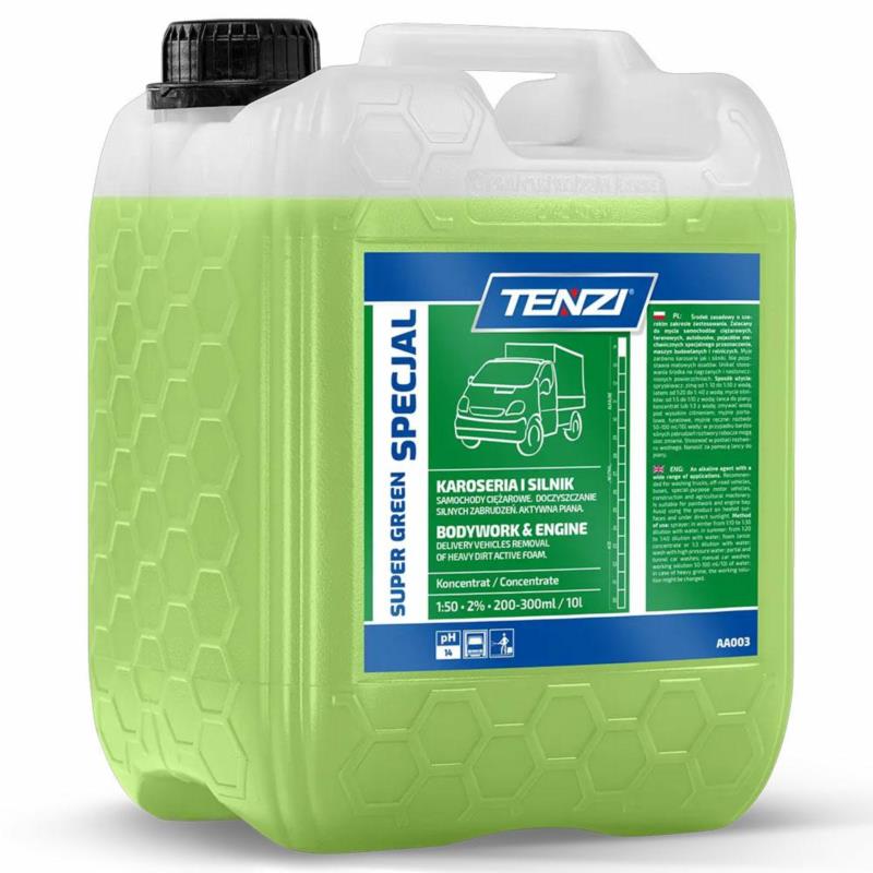 TENZI Super Green Special 10L - piana aktywna do cieżkich zabrudzeń | Sklep online Galonoleje.pl