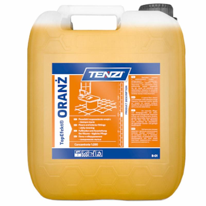 TENZI TopEfekt ORANŻ 5L - koncentrat do posadzek i wnętrza | Sklep online Galonoleje.pl TENZI TopEfekt ORANŻ 5L - koncentrat do posadzek i wnętrza | Sklep online Galonoleje.pl