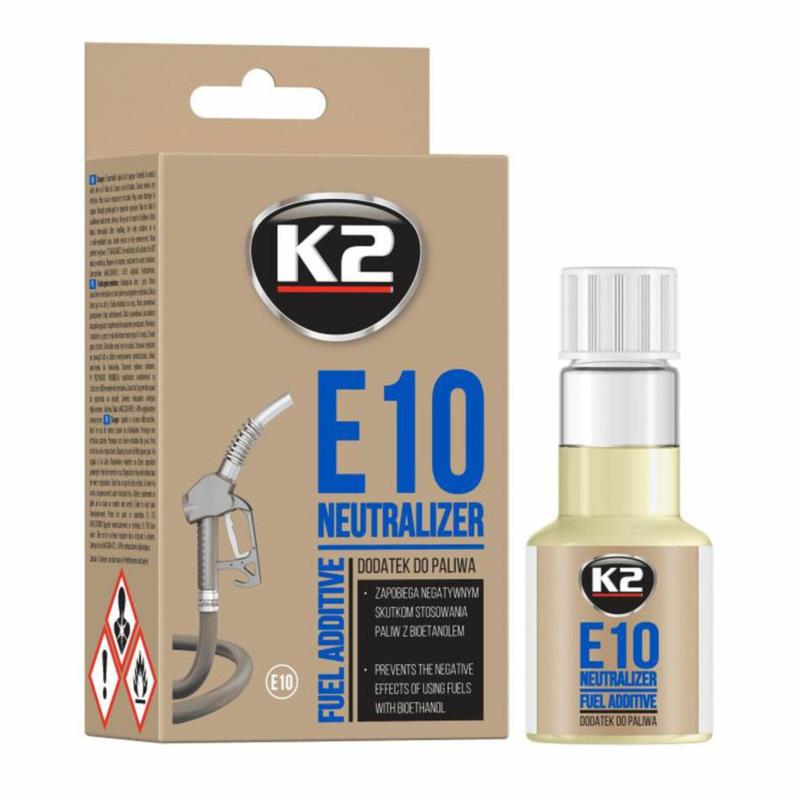 K2 E10 dodatek do benzyny 50ml | Sklep online Galonoleje.pl