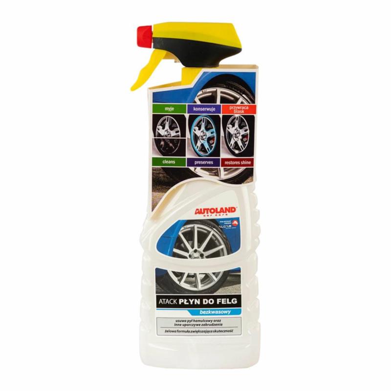AUTOLAND Atack Płyn do mycia felg 750ml | Sklep online Galonoleje.pl AUTOLAND Atack Płyn do mycia felg 750ml | Sklep online Galonoleje.pl