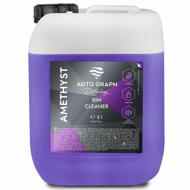 AUTO GRAPH AMETHYST Rim Cleaner 5L - preparat do czyszczenia felg | Sklep online Galonoleje.pl AUTO GRAPH AMETHYST Rim Cleaner 5L - preparat do czyszczenia felg | Sklep online Galonoleje.pl