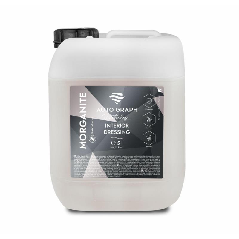 AUTO GRAPH MORGANITE Interior Dressing 5L - środek do pielęgnacji wnętrza | Sklep online Galonoleje.pl AUTO GRAPH MORGANITE Interior Dressing 5L - środek do pielęgnacji wnętrza | Sklep online Galonoleje.pl
