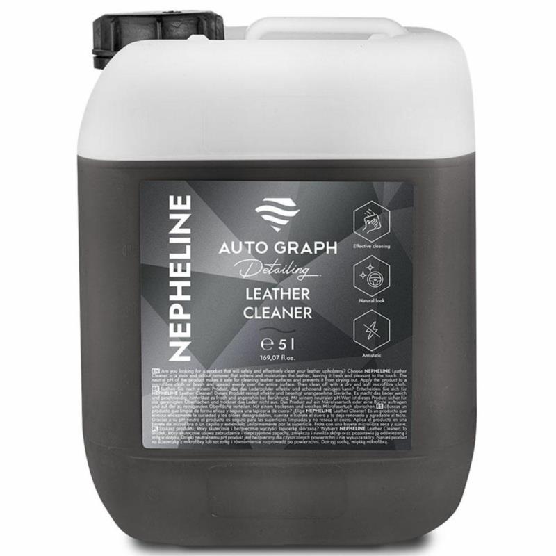 AUTO GRAPH NEPHELINE Leather Cleaner 5L - preparat do czyszczenia skór | Sklep online Galonoleje.pl AUTO GRAPH NEPHELINE Leather Cleaner 5L - preparat do czyszczenia skór | Sklep online Galonoleje.pl