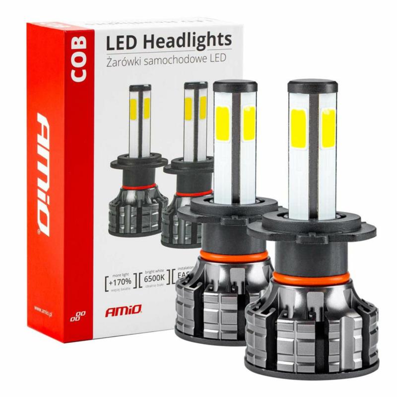 AMIO Żarówki samochodowe LED / Headlight COB 4Side Series H7 | Sklep online Galonoleje.pl AMIO Żarówki samochodowe LED / Headlight COB 4Side Series H7 | Sklep online Galonoleje.pl