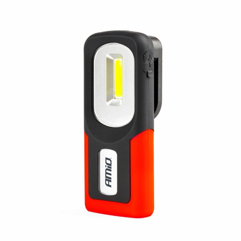 AMIO Latarka COB, 1200mAh, micro USB | Sklep online Galonoleje.pl AMIO Latarka COB, 1200mAh, micro USB | Sklep online Galonoleje.pl