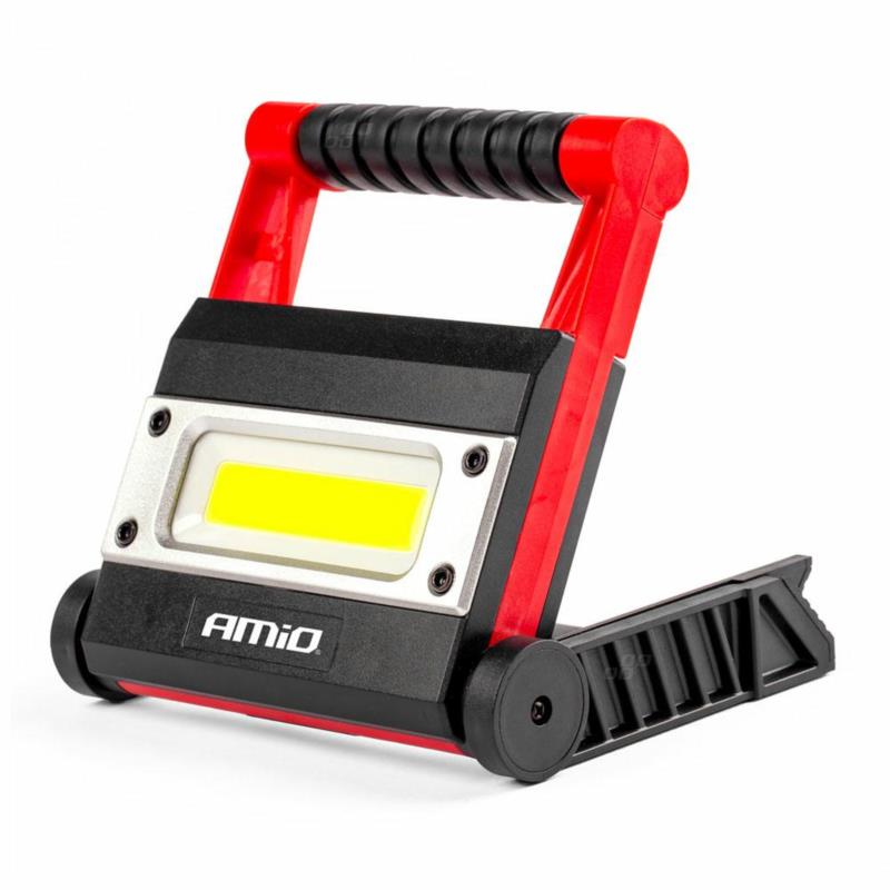 AMIO Lampa robocza LED z stojakiem, 2200mAh, micro USB | Sklep online Galonoleje.pl AMIO Lampa robocza LED z stojakiem, 2200mAh, micro USB | Sklep online Galonoleje.pl