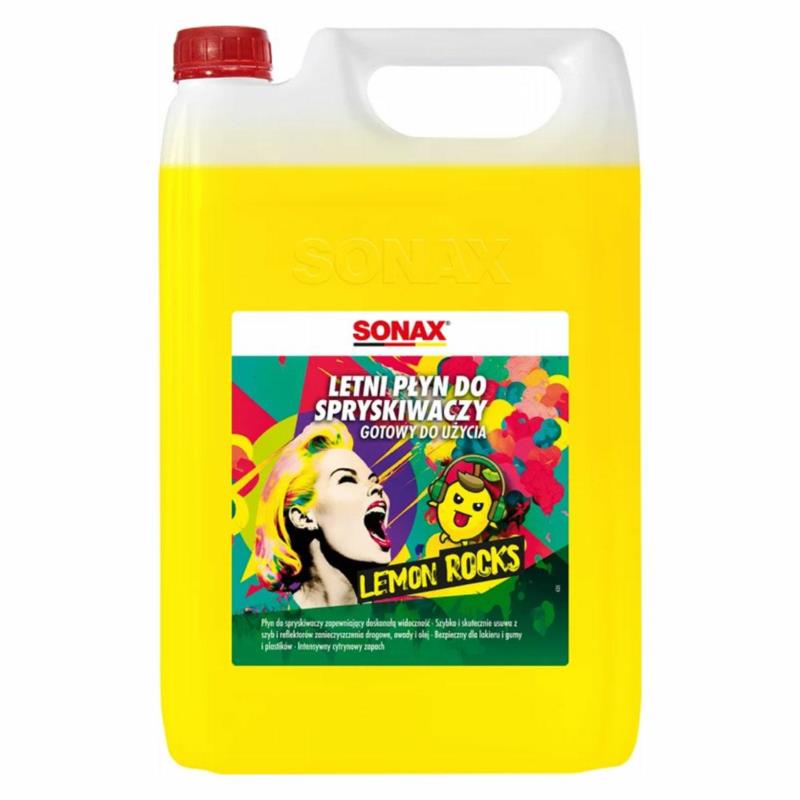 SONAX Płyn letni - Lemon Roks 4L | Sklep online Galonoleje.pl SONAX Płyn letni - Lemon Roks 4L | Sklep online Galonoleje.pl
