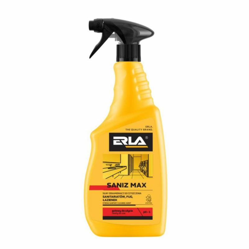 ERLA Saniz Max 750ml - silny płyn do czyszczenia łazienki | Sklep online Galonoleje.pl ERLA Saniz Max 750ml - silny płyn do czyszczenia łazienki | Sklep online Galonoleje.pl