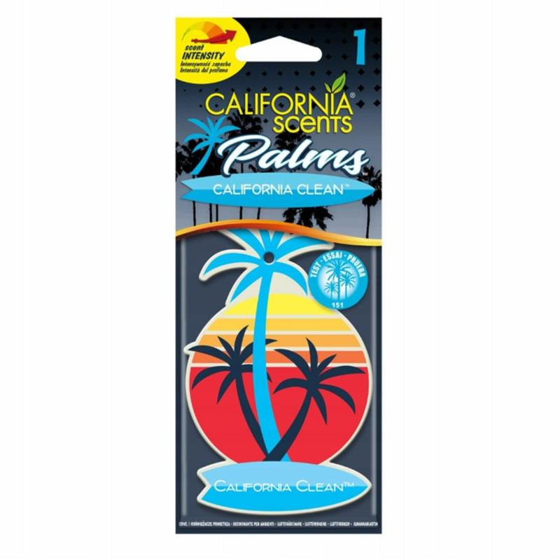CALIFORNIA Palms - California Clean - odświeżacz powietrza | Sklep online Galonoleje.pl