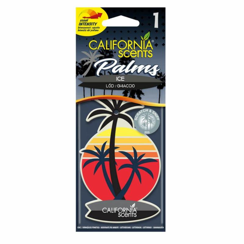 CALIFORNIA Palms - Ice - odświeżacz powietrza | Sklep online Galonoleje.pl