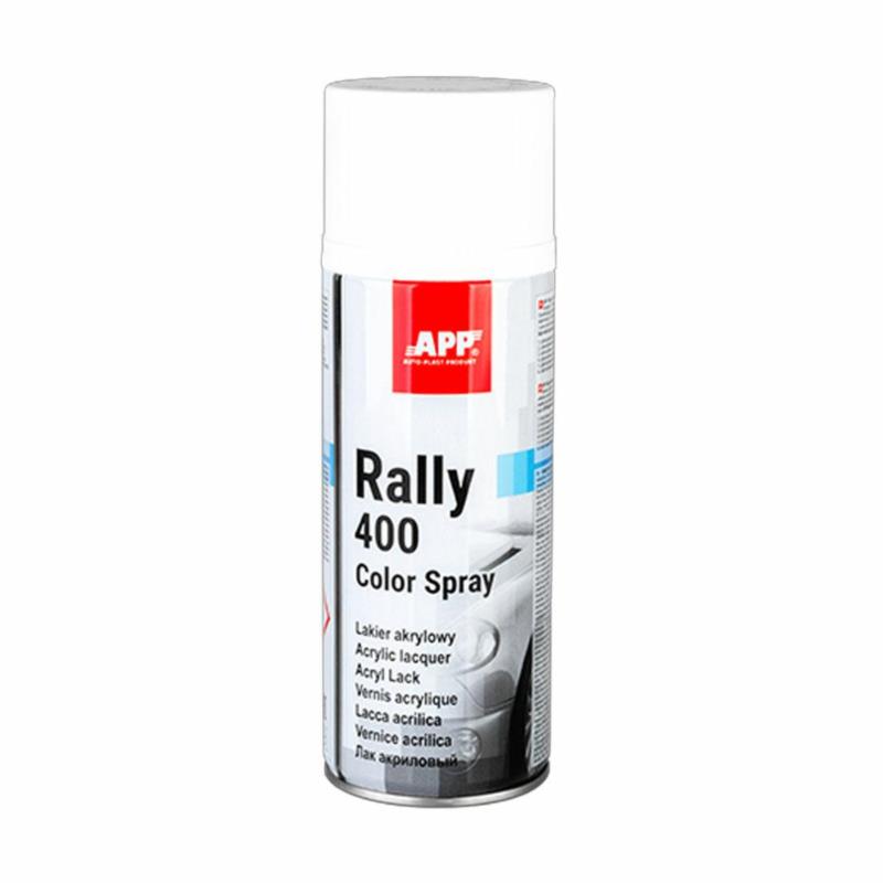 APP Rally Color Spray 400ml - lakier akrylowy (biały matowy) | Sklep online Galonoleje.pl APP Rally Color Spray 400ml - lakier akrylowy (biały matowy) | Sklep online Galonoleje.pl