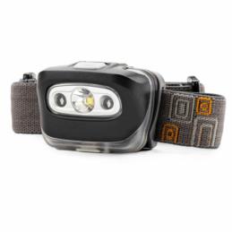 AMIO Latarka czołowa akumulatorowa, HP Headlamp 3W 1200mA rechargable 180Flux IPX4 LH02 | Sklep online Galonoleje.pl