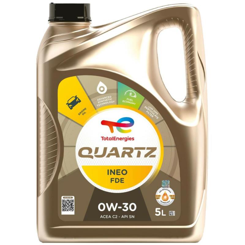 TOTAL QUARTZ Ineo FDE 0W30 5L - syntetyczny olej silnikowy | Sklep online Galonoleje.pl